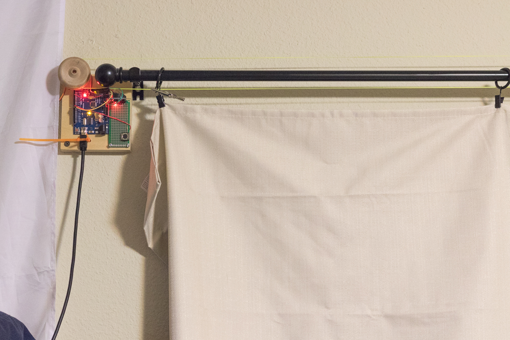 Office Automatic Curtain with #Arduino 